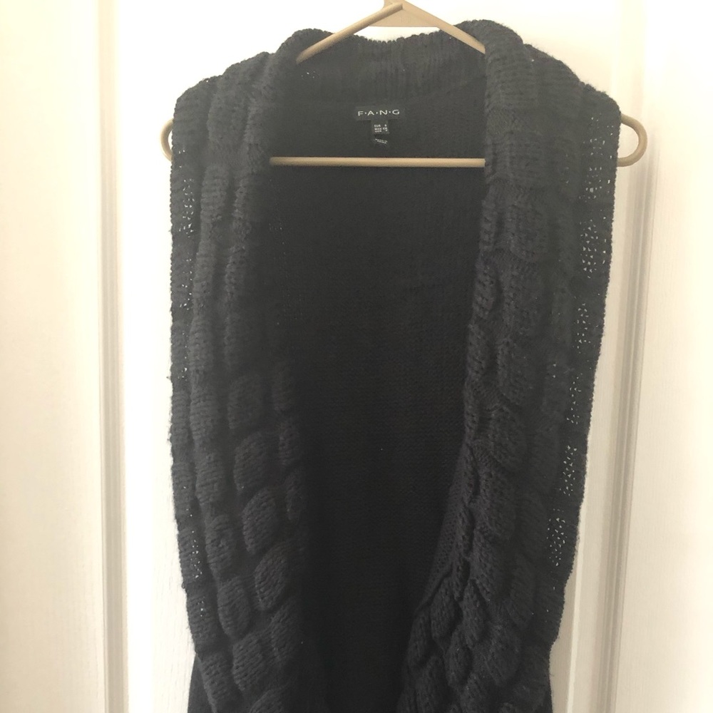 Black vest